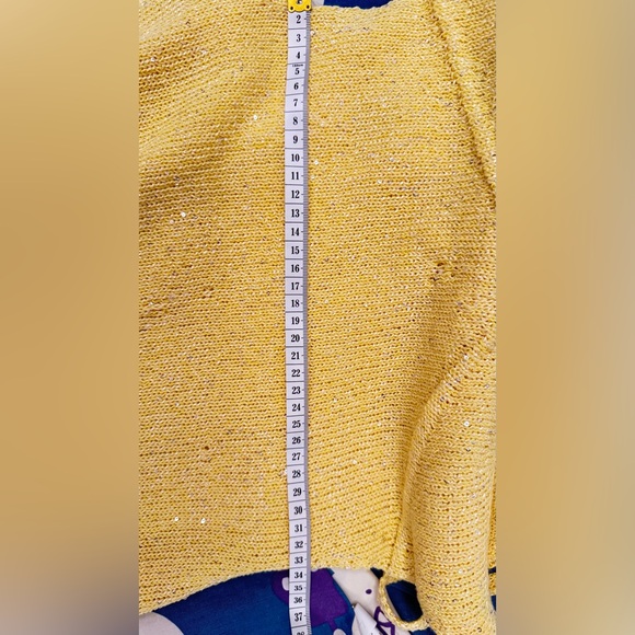 Asta Resort Delilah Mini Dress - Butter Yellow Sequin - Picture 13 of 13